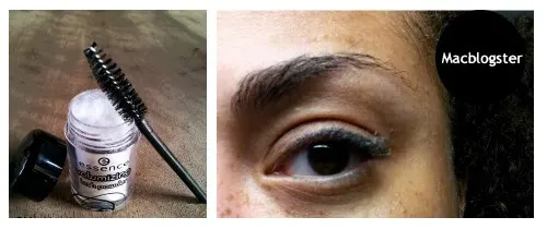 review: essence lash powder op mijn wimpers