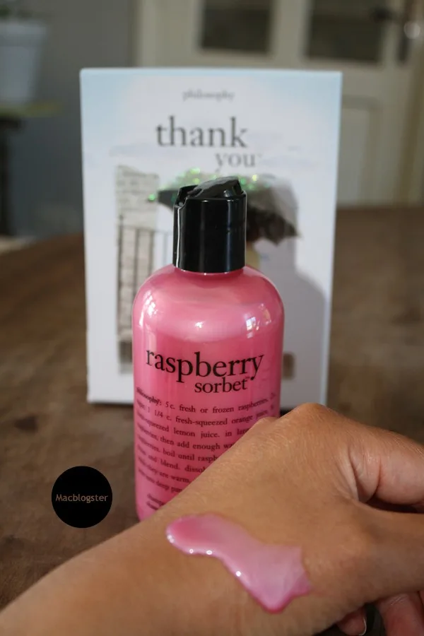 Philosophy Gift Set voor Moederdag: Thank You 5 Philosophy Raspberry Sorbet shower gel