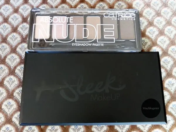 Catrice Absolute Nude Eyeshadow vs Sleek Storm Review 1 Catrice Absolute Nude Eyeshadow Palette vs Sleek Storm