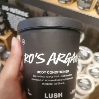 Lush ro's argan body conditioner review