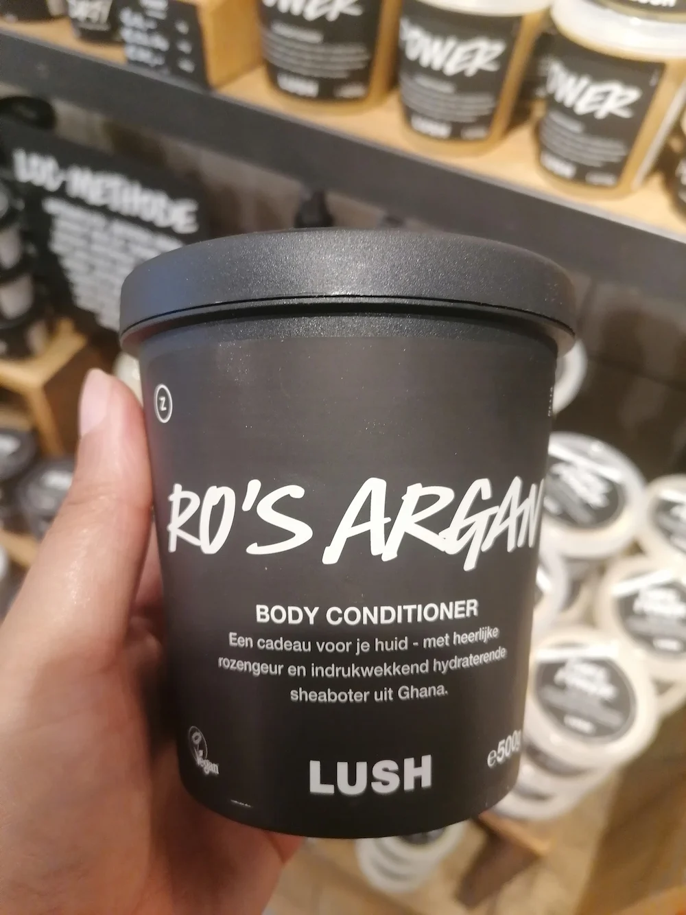 Lush Review: Ro's Argan Body Conditioner & The Olive Branch 3 Lush ro's argan body conditioner review