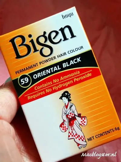 Unboxing: 1e Black Hair Box! 19 Bigen Black hair box