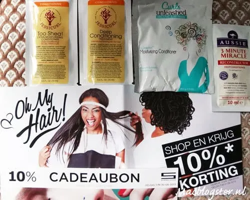 Unboxing: 1e Black Hair Box! 12 black hair box kortingsbonnen