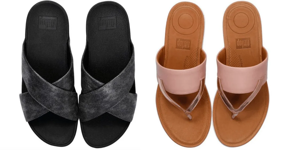 De 7 mooiste zomerschoenen waar je deze zomer op wilt lopen 2 Fitflops teenslippers
