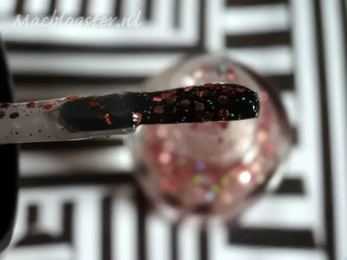 Pink Glitter Top Coat
