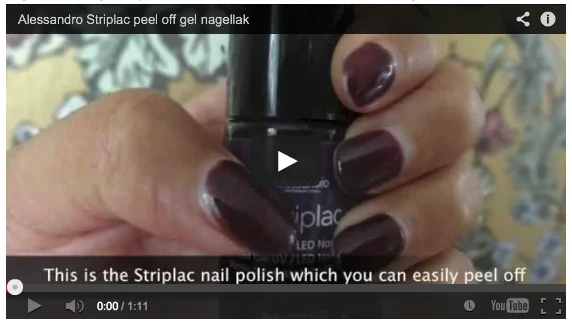 Gel nagellak Alessandro Striplac