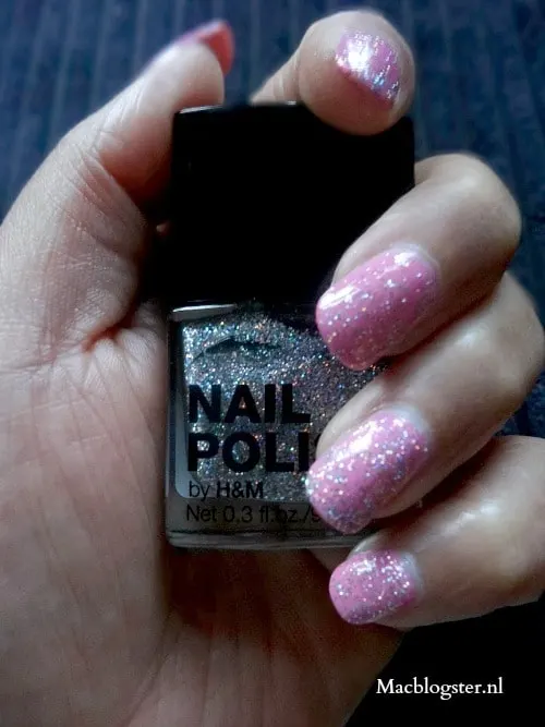 Budget Beauty: H&M 3D glitter nagellak 5 3D gitter nagellak