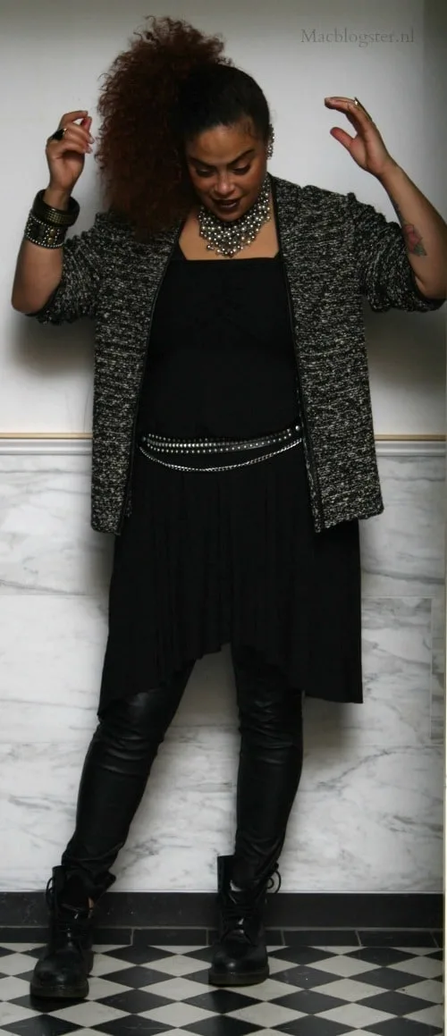 Outfit of the day: all in black outfit