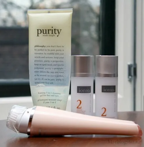 Mijn make-up & skin care tijdens Amsterdam Fashion Week My skincare: Philips Visapure- Philosophy Purity-Ioma Skincare