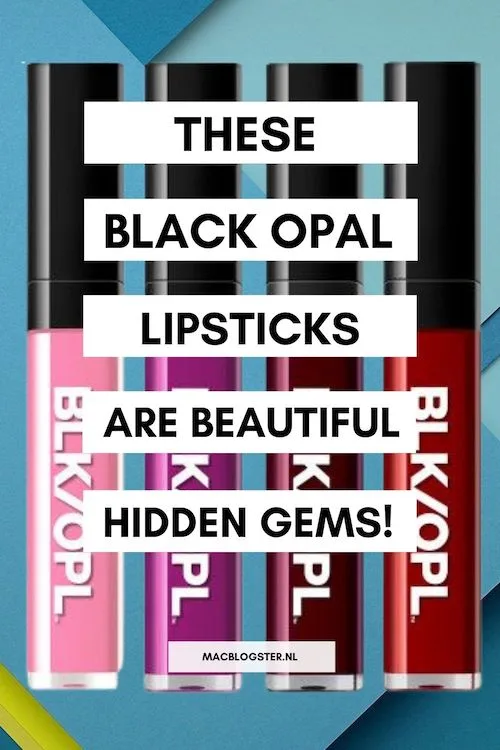 These Black Opal lipsticks are hidden gems! (review)