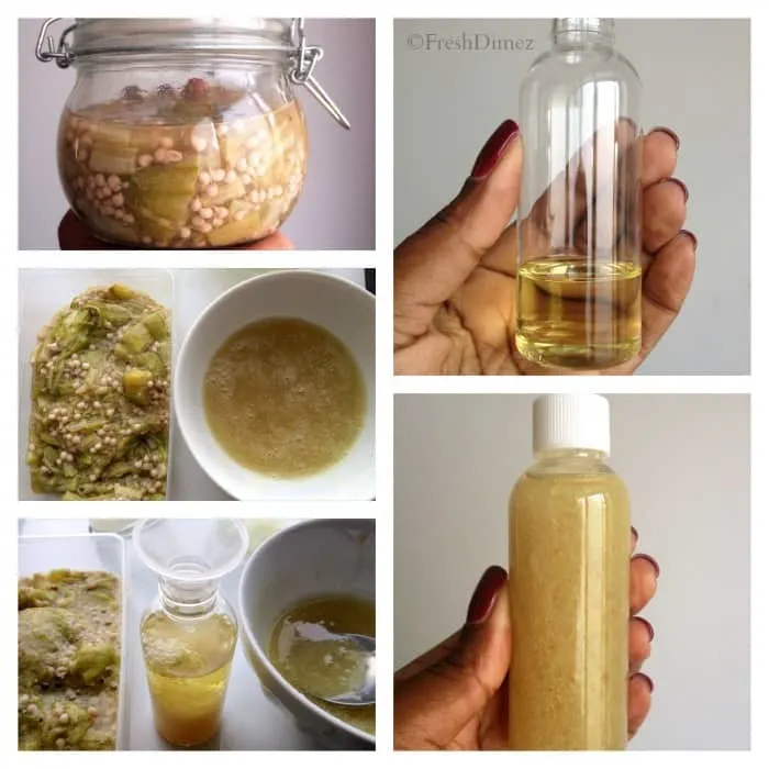 DIY Oker leave-in conditioner maken DIY Oker leave-in conditioner maken
