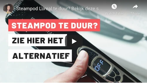 Haarstomer: SUPER Tip voor Pluizig Haar + Uitleg Haar Stomen 13 krullen steil maken met loreal steampod alternatief
