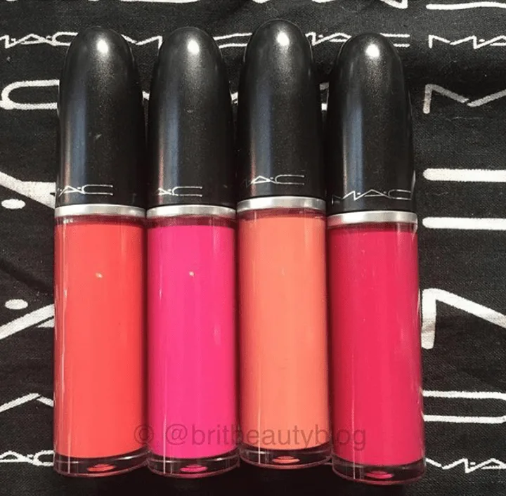 MAC Retro Matte Liquid Lipsticks MAC Retro Matte Liquid Lipsticks