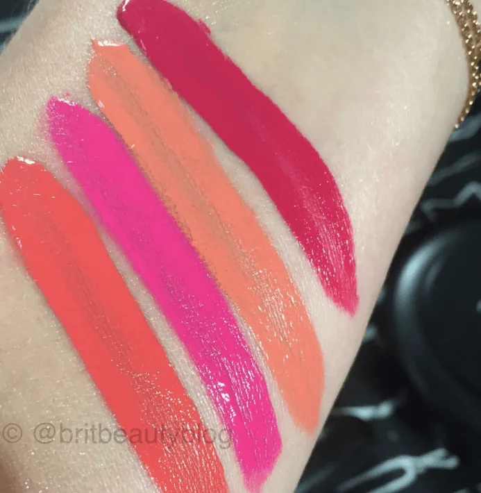 Swatches MAC Retro Matte Liquid Lipsticks Swatches MAC Retro Matte Liquid Lipsticks