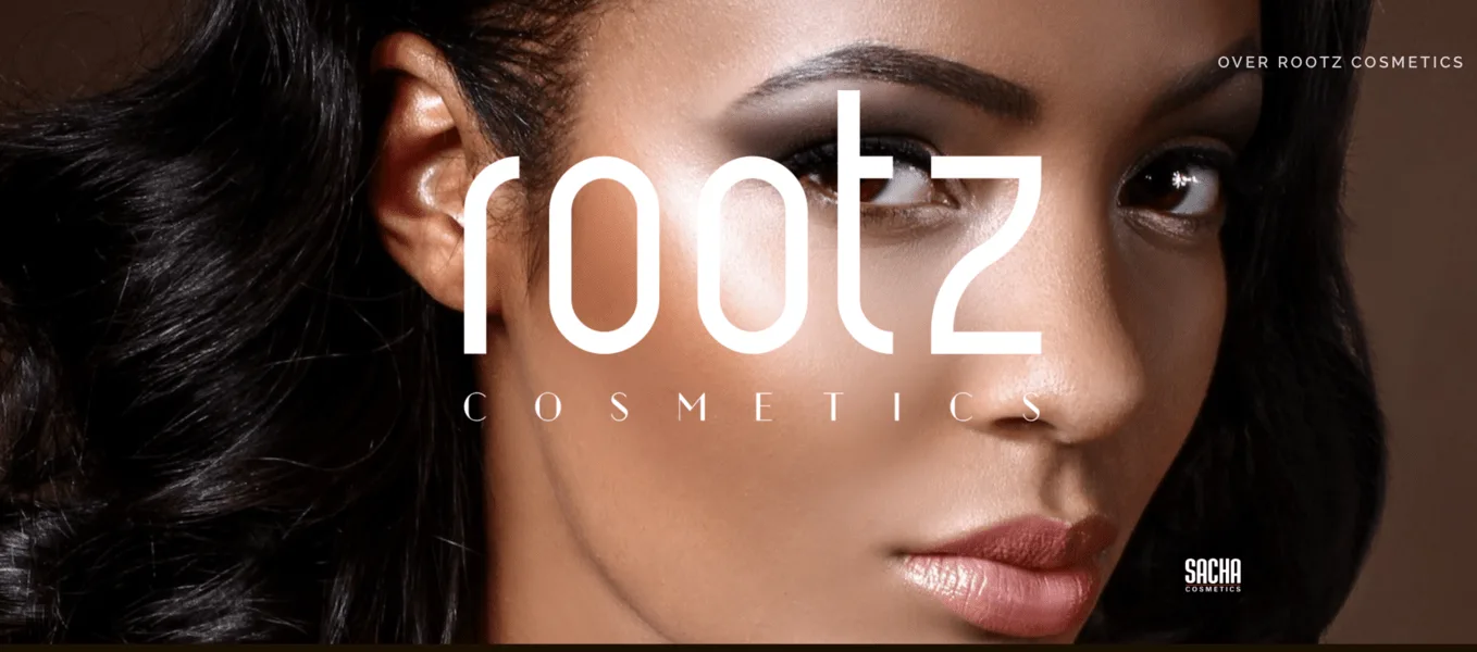 luxe cosmeticawinkel voor de donkere & getinte vrouw: Rootz Cosmetics