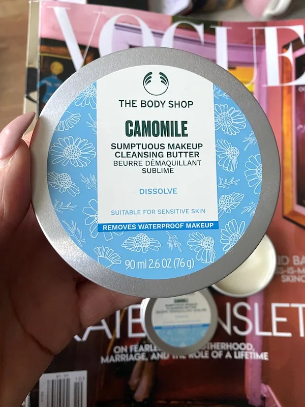 body shop camomile cleansing butter