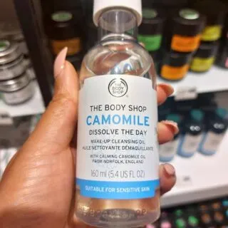 the body shop camomile cleansing oil review