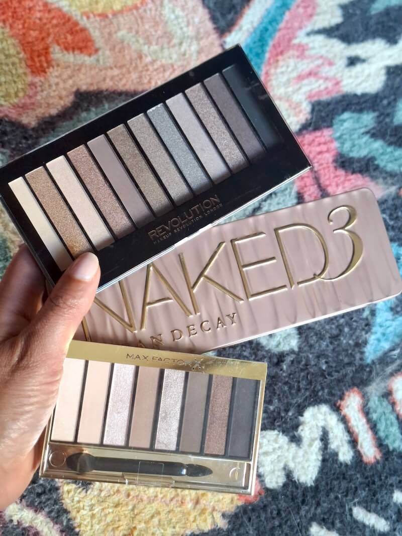 5x Inspired by Urban Decay Budget Oogschaduw Paletten (2026) 1 2 inspired by Urban Decay budget oogschaduw paletten samen met Naked 3 palette.