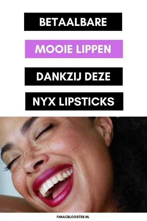 Betaalbare mooie matte lippen dankzij deze NYX Matte lipsticks