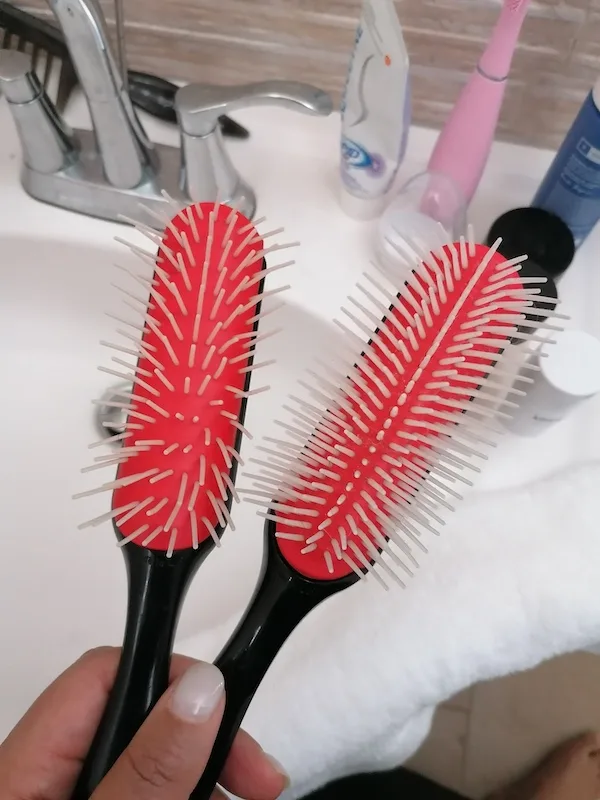 denman brush krullen