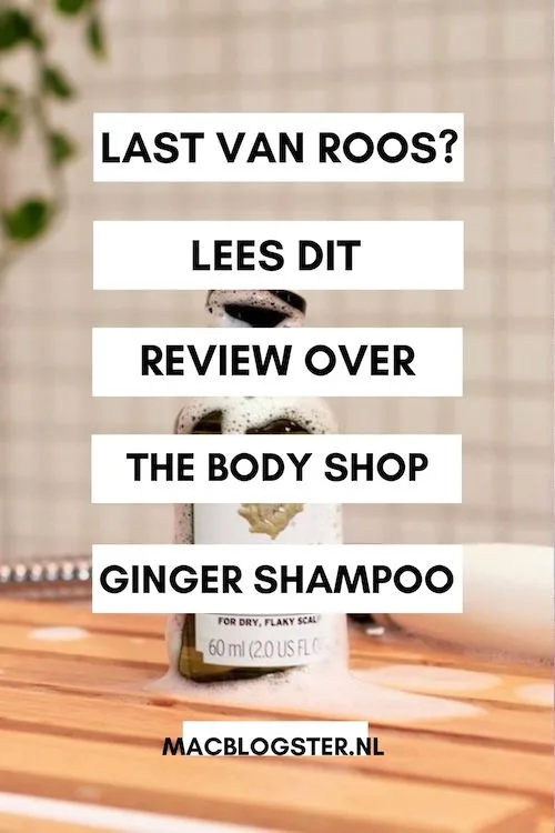 ginger shampoo body shop review