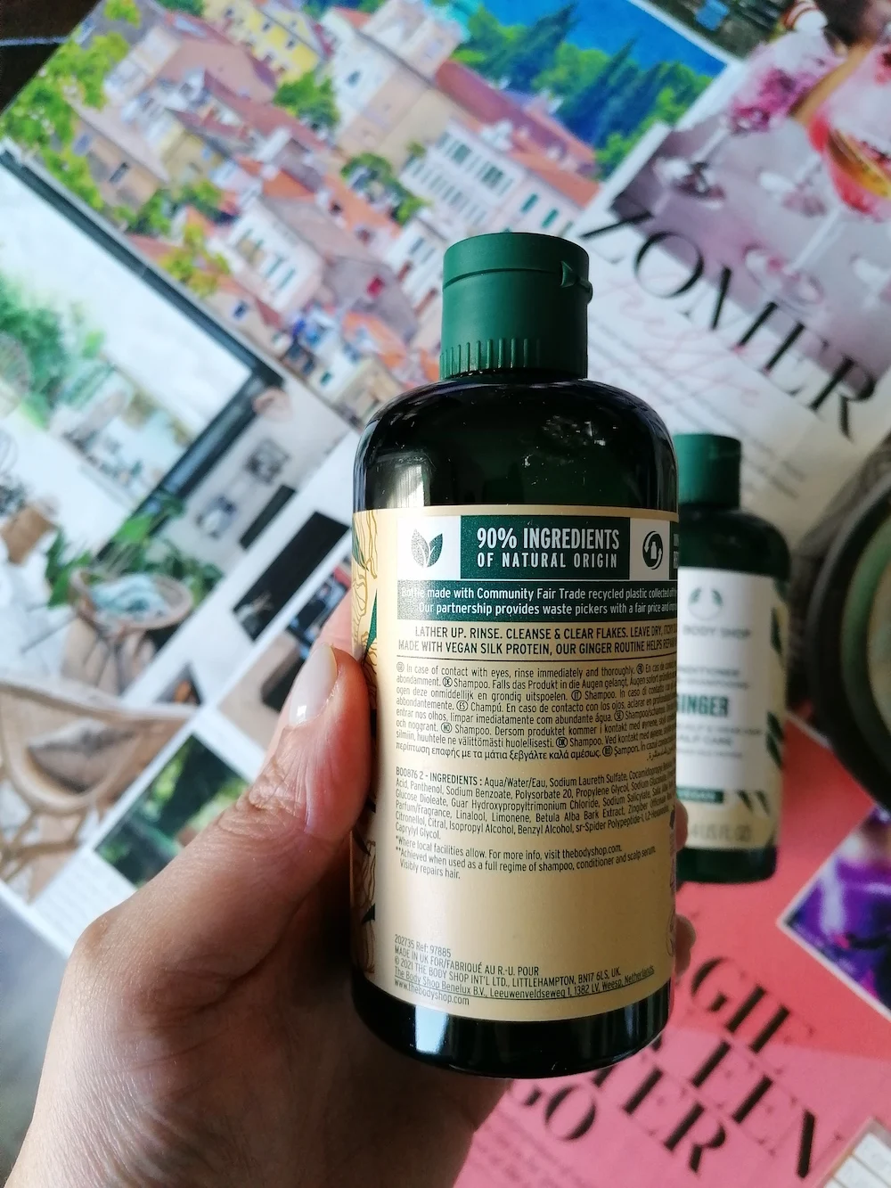 ginger shampoo