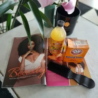 haar wassen met baking soda