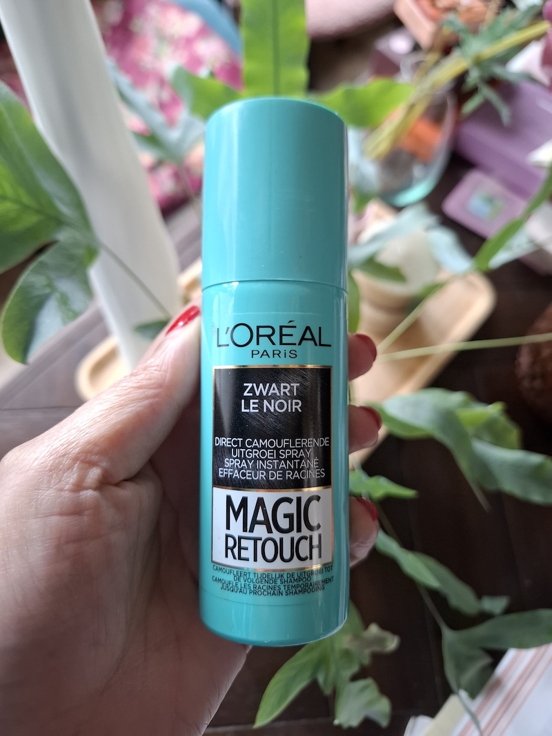3 Tips om Je Grijze Haar te Kleuren Zonder Haarverf 4 L'Oeal Magic Retouch om Grijs haar mee te kleuren zonder haarverf