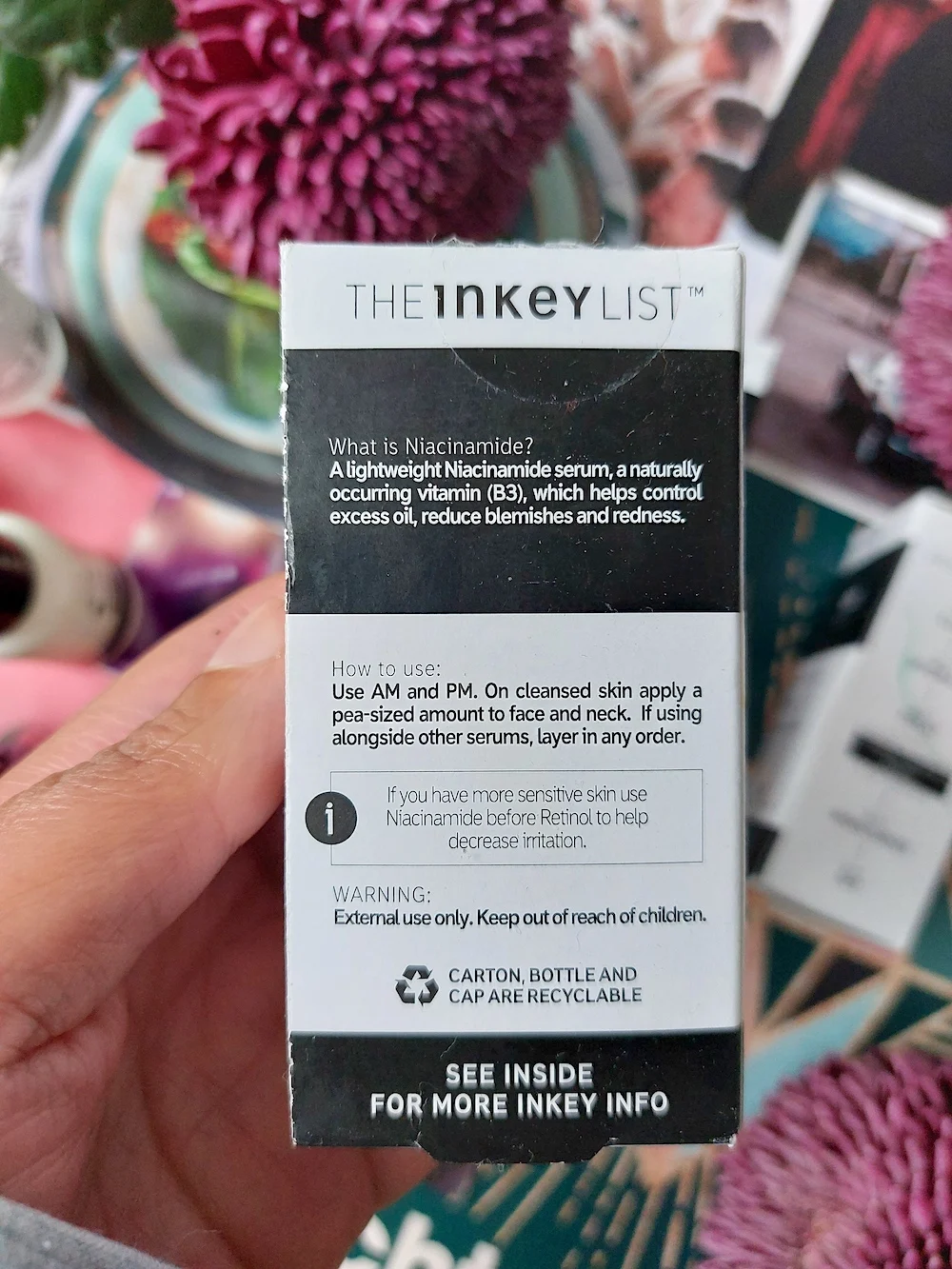 inkey list hoe gebruiken?