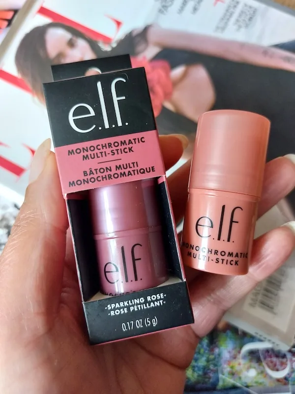 Review 2x ELF Monochromatic Multi Stick: Peach & Rose 1 elf monochromatic multi stick review