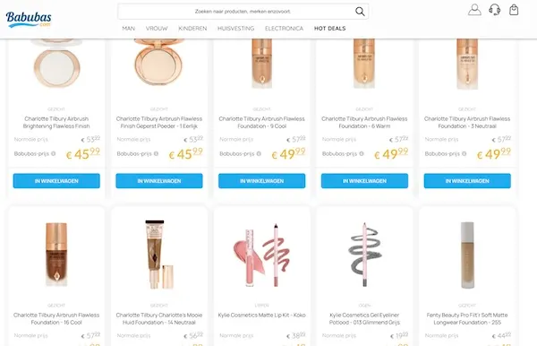 Babubas website