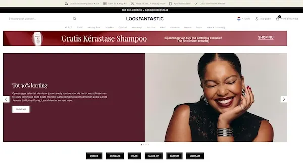 Look fantastic website